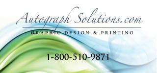 Autograph &acirc;�&cent; Graphics and Printing
